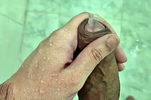 Watch Him Jerk Off In Shower!