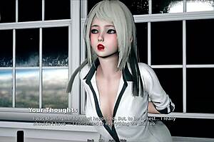 My Bully Is My Lover Riding His Monster Cock Passionately.