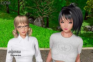 What big tits are you hiding in that outfit? he asks