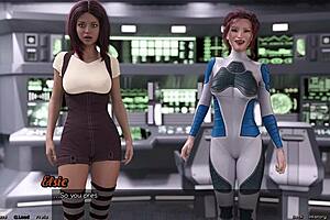 OMG, stranded in space 52, think Elsie’s into girls or somethin