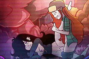 Futa Wendy dominates in Gravity Falls