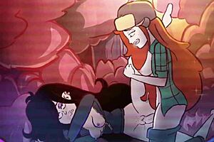 Futa Wendy dominates in Gravity Falls