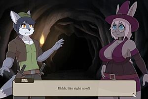 let's dive into this dungeon test facing cute furry enemies