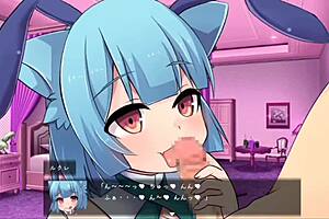 Lucre stars in anime hentai game