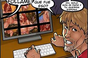 session of photos empowering my wife in a comic fantasy setting