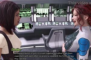 OMG, stranded in space 52, think Elsie’s into girls or somethin