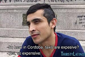 gay latino feels deep emotion giving intense blowjob leading to facial