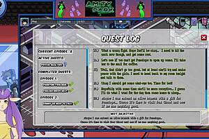 Danny Phantom hentai features a sexy milf with big tits getting sucked by a monster cock