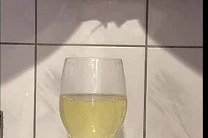 Pee compilation with pantyhose, big tits, and messy scenes