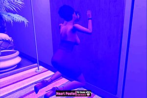 A Secret Encounter With My Neighbor While My Husband Sleeps In Anime Style.