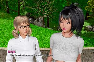 What big tits are you hiding in that outfit? he asks