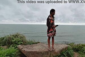 we took the young carioca to the beach to fuck with the couple in the woods, and they caught us, oh the thrill!