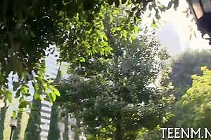 cash for legal age teen cali hayes in exchange for blowjob