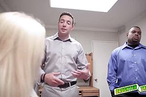 Lala Ivey and Layla enjoy their tight pussies being fucked by big cocks