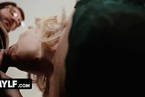 Bedazzled Xxx Parody - Mylf Roleplay with Blonde Lingerie and Dirty Talk