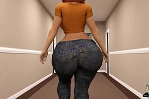 I watch two married professors fuck their big black cock college student