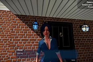 i-i messed up, but my sexy neighbor's big tits are so wet and nude