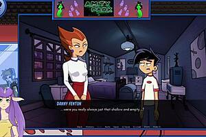 Danny Phantom hentai features a sexy milf with big tits getting sucked by a monster cock
