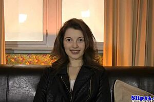 Russian babe fucked hard from behind in steamy casting