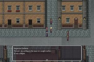 Oh, detective girl gets naked before the old man!