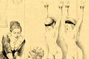 Oh my gosh, dive into this stunning vintage erotic art now!