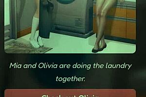 Confined with horny goth twins in steamy hentai game