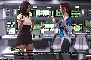 OMG, stranded in space 52, think Elsie’s into girls or somethin