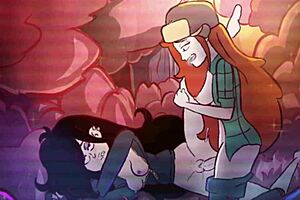 Futa Wendy dominates in Gravity Falls