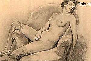 Detailed Vintage Hentai Drawings