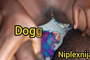 Mature Black Woman Bent Over For Doggy Style Sex