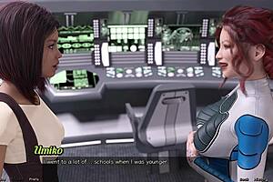 OMG, stranded in space 52, think Elsie’s into girls or somethin