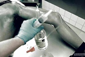 horrorporn dives into roswell ufo cosplay with bizarre alien bondage action. rough fetish unfolds!