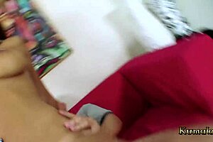 Kumalott, big boobs ebony milf, fucks the cute babysitter!