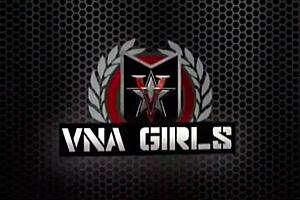 three hot brunettes lynn vega and makayla cox fingering and using strapons in stockings