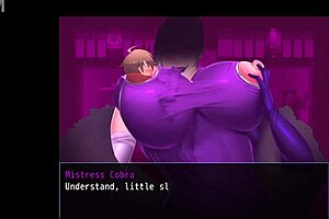 mistresss boobs sucked on in hentai game