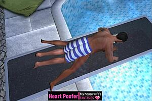 video taken at the public swimming pool jumping board 2