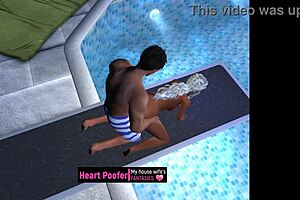 video taken at the public swimming pool jumping board 2