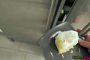 Watch angel windell the little stepsister take it in missionary with a big cock