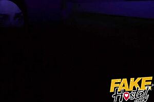 Fake Hostel Guest Stuck Under Bed in Comic Fantasy