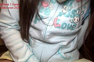 Cute Short Nana in Shy Diaper Play Session