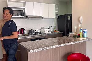 Bartender Follando Con Cliente Hetero Curioso Censored Anal Sex