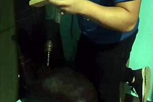 Watch Him Suck the Carpenter's Cock in Gay Action!