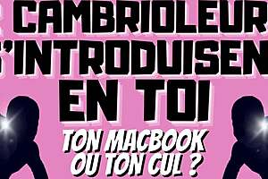 Two burglars DP you with dirty talk 😈