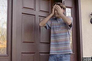 amnesiac man's milf wife hides her rough fucking secret from him