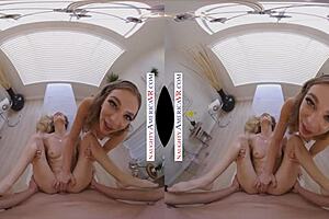 Hot Blondes Aiden Ashley And Tiffany Watson Cum On Tits In Massage Parlor