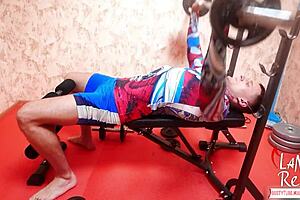 Teens tease huge cock with double blowjob