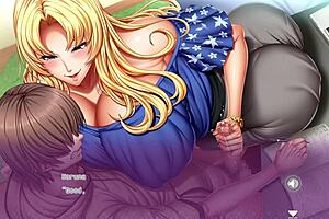 in this anime hentai, the tutor hypnotizes the family for big tits action