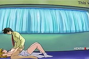 Career counseling turns intimate in hentai cartoon