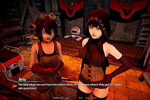 Exploring harem hotel 413 in the game