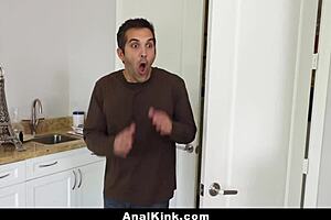 Busty Milf Mckenzie Lee Warms Asshole for Master in Doggystyle and Missionary